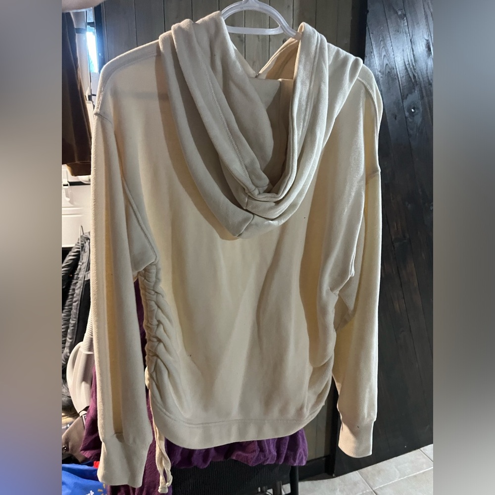 AERIE SIDE RUCHED HOODIE - Picture 5 of 5